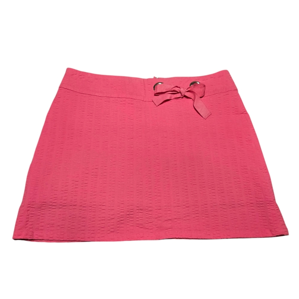 Lilly Pulitzer Womens Pink Mini Skirt Size 10 i18